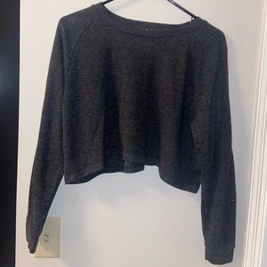 Cropped sweatshirt